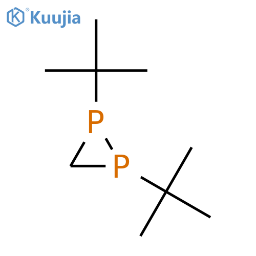 diphosphirane, 1,2-bis(1,1-dimethylethyl)- structure