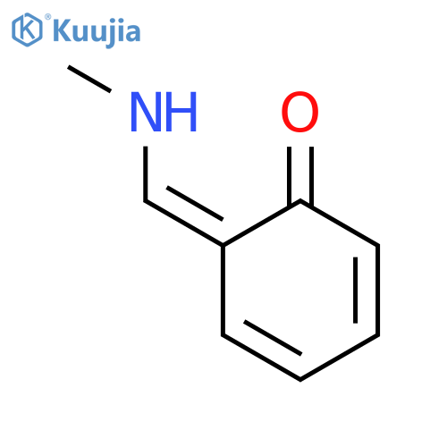 (6z)-6-(methylaminomethylidene)cyclohexa-2,4-dien-1-one;nickel structure