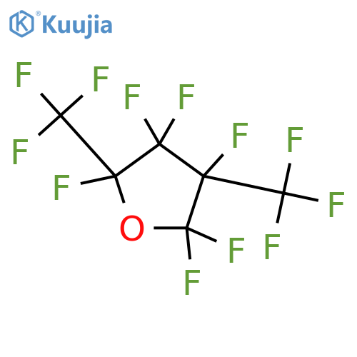 Furan, 2,2,3,4,4,5-hexafluorotetrahydro-3,5-bis(trifluoromethyl)- structure