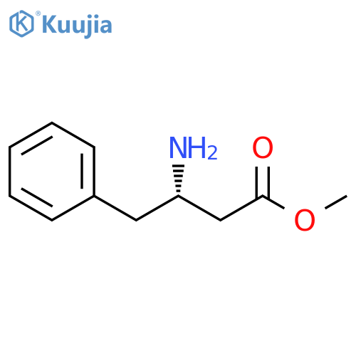 Benzenebutanoic acid, β-amino-, methyl ester, (βS)- structure