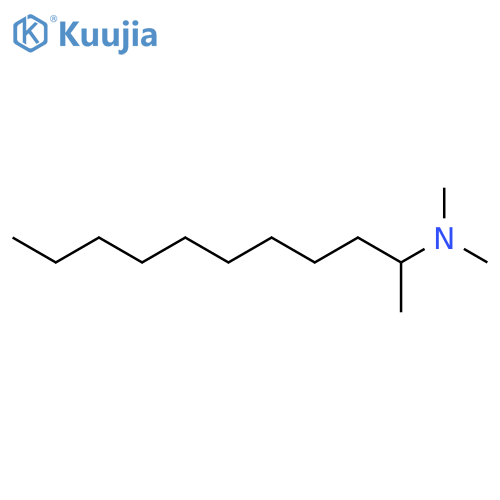 N,N-Dimethylundecan-2-amine structure