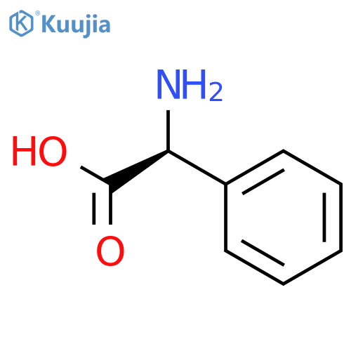 Benzeneacetic acid, a-amino- structure