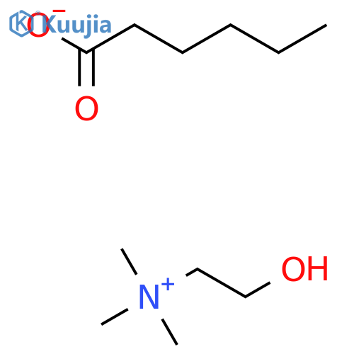 Hexanoatecholine structure