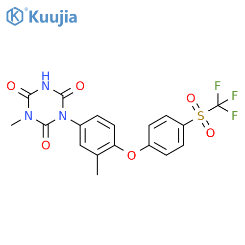 Toltrazuril (sulfone) structure