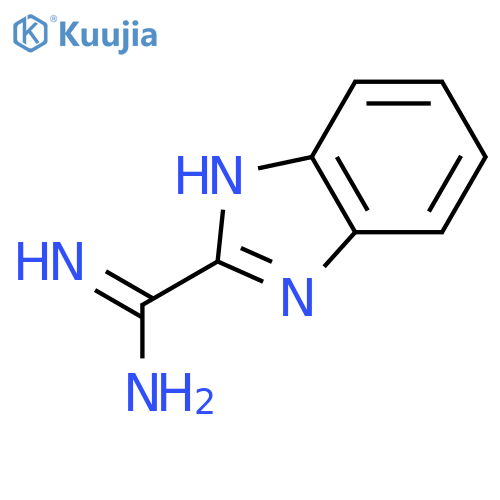 1H-Benzimidazole-2-carboximidamide(9CI) structure