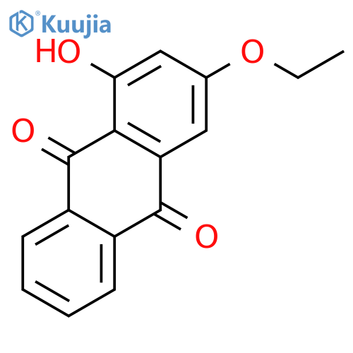 9,10-Anthracenedione, 3-ethoxy-1-hydroxy- structure