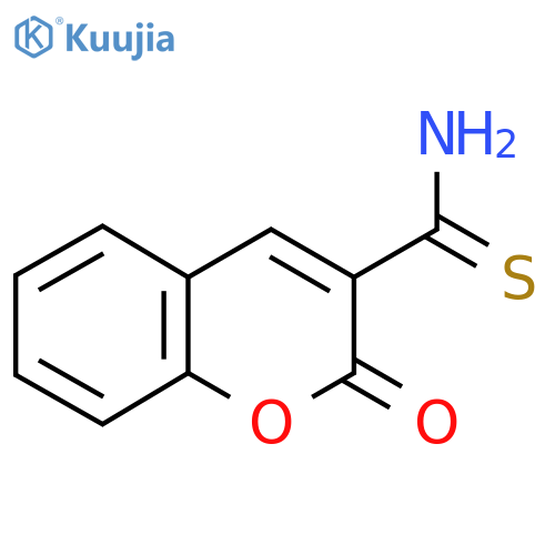 2-Oxo-2H-chromene-3-carbothioamide structure