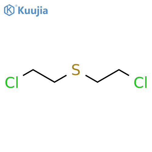 sulfide, bis(2-chloroethyl) structure