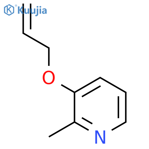 2-Methyl-3-prop-2-enoxypyridine structure