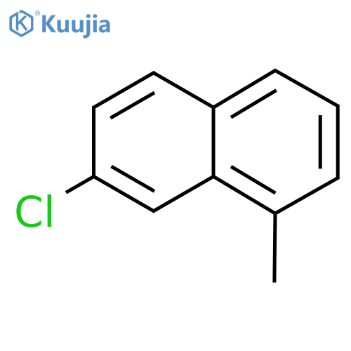 7-Chloro-1-methylnaphthalene structure