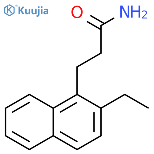 1-Naphthalenepropionamide,2-ethyl-(4CI) structure