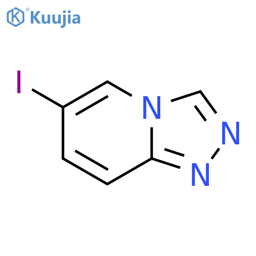 6-Iodo-[1,2,4]triazolo[4,3-a]pyridine structure