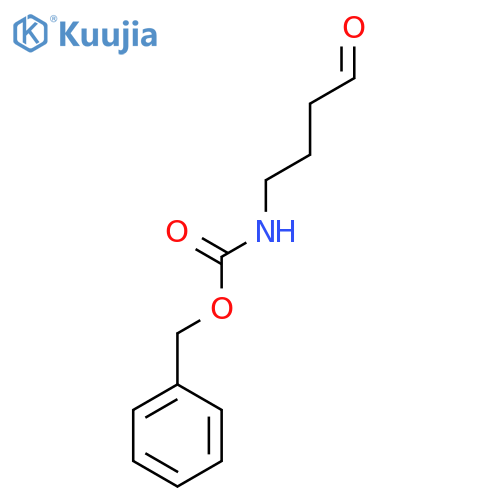 CARBAMIC ACID, (4-OXOBUTYL)-, PHENYLMETHYL ESTER structure