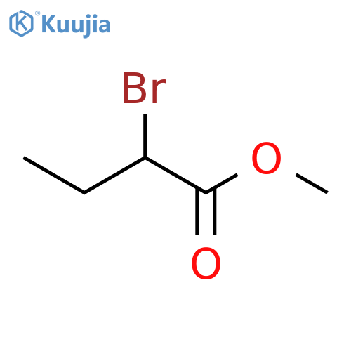 METHYL 2-BROMOBUTYRATE structure