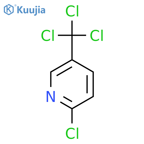 2-Chloro-5-(trichloromethyl)pyridine structure