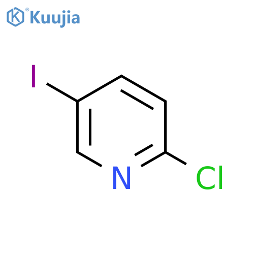 2-Chloro-5-iodopyridine structure