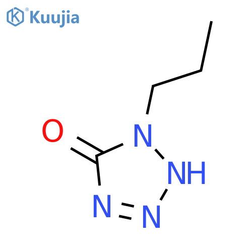 5H-Tetrazol-5-one, 1,2-dihydro-1-propyl- structure
