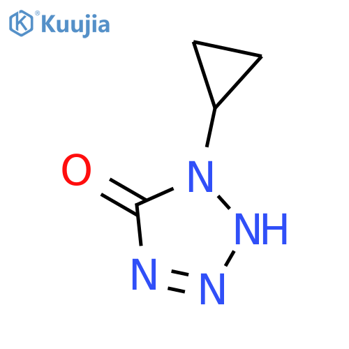 1-cyclopropyl-4,5-dihydro-1H-1,2,3,4-tetrazol-5-one structure
