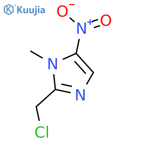 2-(chloromethyl)-1-methyl-5-nitro-1H-Imidazole structure