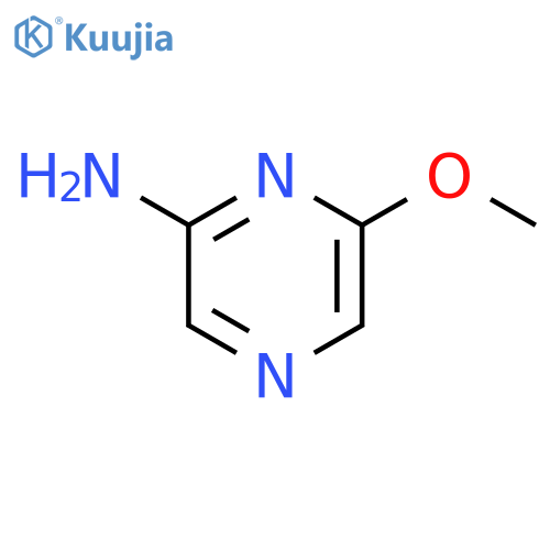 6-methoxypyrazin-2-amine structure