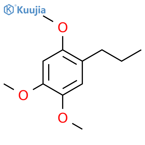 Benzene, 1,2,4-trimethoxy-5-propyl- structure