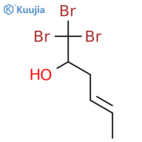 4-HEXEN-2-OL, 1,1,1-TRIBROMO- structure