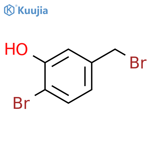 2-Bromo-5-(bromomethyl)phenol structure