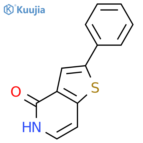 2-Phenylthieno3,2-cpyridin-4(5H)-one structure