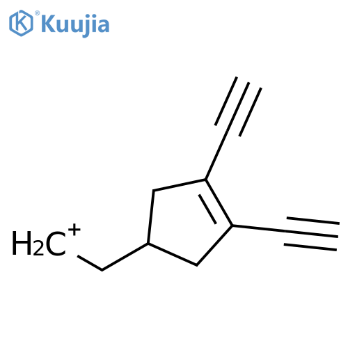 Ethylium, 2-(3,4-diethynyl-3-cyclopenten-1-yl)- structure