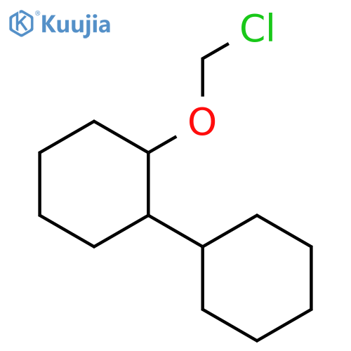 1,1'-BICYCLOHEXYL, 2-(CHLOROMETHOXY)- structure