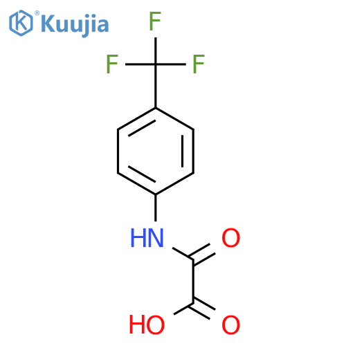 2-Oxo-2-4-(trifluoromethyl)phenylaminoacetic Acid structure