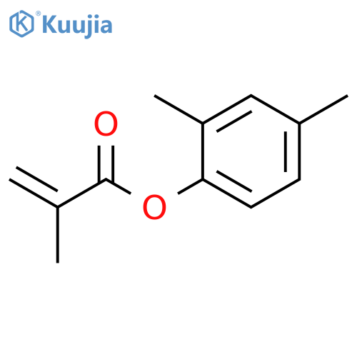 2-Propenoic acid, 2-methyl-, 2,4-dimethylphenyl ester structure