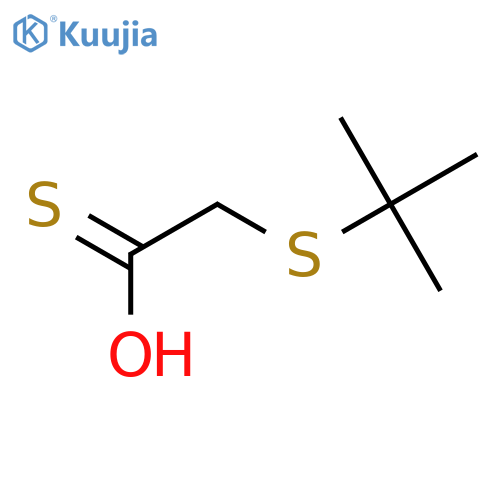 ETHANETHIOIC ACID, [(1,1-DIMETHYLETHYL)THIO]- structure