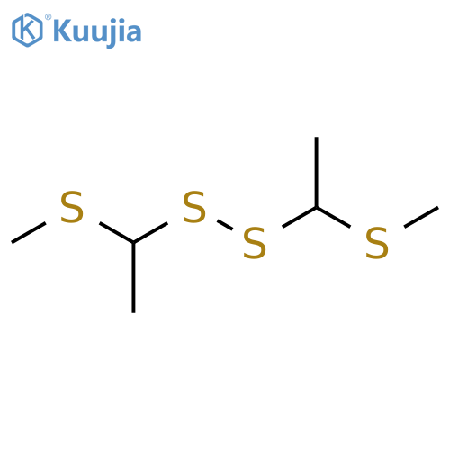 Disulfide, bis[1-(methylthio)ethyl] structure