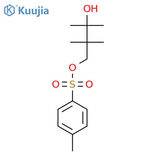 2,3,3-Trimethyl-4-[(4-methylbenzenesulfonyl)oxy]butan-2-ol structure