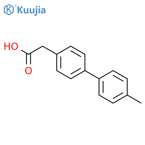 4'-Methyl-biphenyl-4-acetic Acid structure