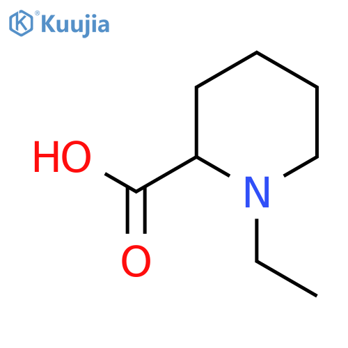 1-Ethylpiperidine-2-carboxylic acid structure