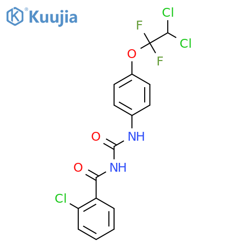 Benzamide,2-chloro-N-[[[4-(2,2-dichloro-1,1-difluoroethoxy)phenyl]amino]carbonyl]- structure