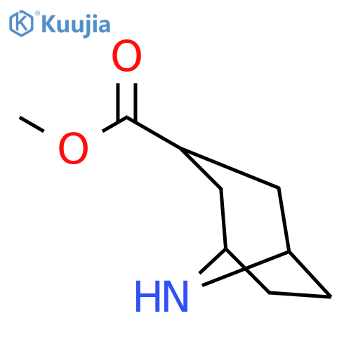 methyl 8-azabicyclo3.2.1octane-3-carboxylate structure