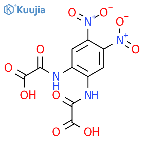 ACETIC ACID, 2,2'-[(4,5-DINITRO-1,2-PHENYLENE)DIIMINO]BIS[2-OXO- structure