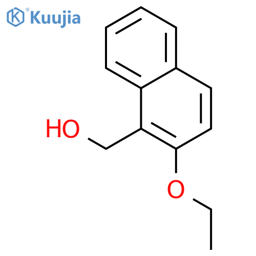 (2-ethoxynaphthalen-1-yl)methanol structure