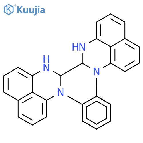 2,2'-Bi-1H-perimidine, 2,2',3,3'-tetrahydro-1,1'-diphenyl- structure