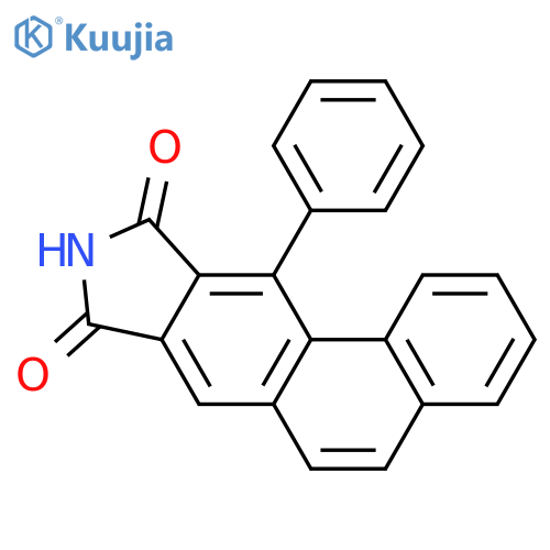 8H-NAPHTH[1,2-F]ISOINDOLE-8,10(9H)-DIONE, 11-PHENYL- structure