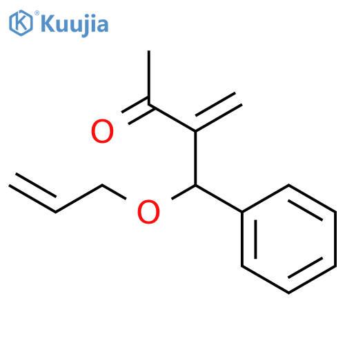 3-BUTEN-2-ONE, 3-[PHENYL(2-PROPENYLOXY)METHYL]- structure