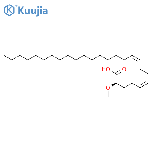 5,9-Hexacosadienoic acid, 2-methoxy-, (2R,5Z,9Z)- structure