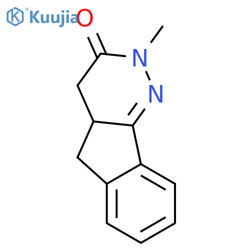 2-methyl-2,4,4a,5-tetrahydro-3H-indeno[1,2-c]pyridazin-3-one structure