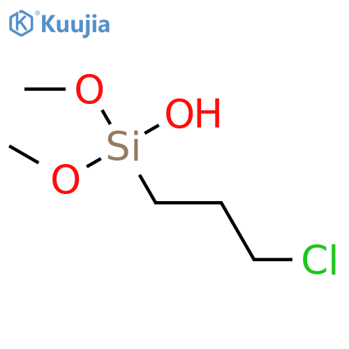 SILANOL, (3-CHLOROPROPYL)DIMETHOXY- structure
