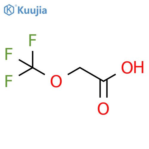 2-(Trifluoromethoxy)acetic acid structure