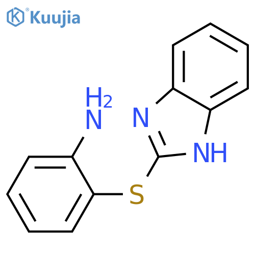 2-(1H-1,3-Benzodiazol-2-ylsulfanyl)aniline structure