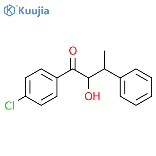 1-Butanone, 1-(4-chlorophenyl)-2-hydroxy-3-phenyl- structure